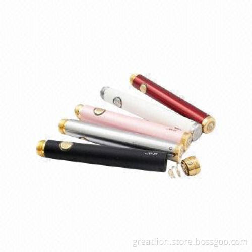 2013 Newest Elegant Ladies' Changeable Atomizer E-cigarette Ecab Batteries, Wholesale, 360mAh